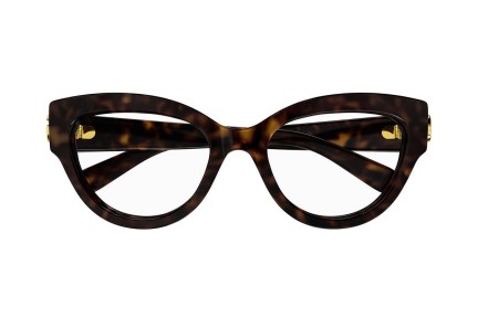 szemüvegeinket Gucci GG1598O 002 Cat Eye Havana