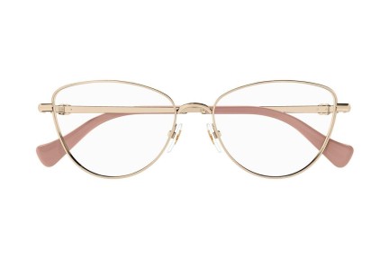 szemüvegeinket Gucci GG1595O 002 Cat Eye Arany