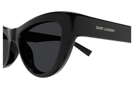 Napszemüvegek Saint Laurent SL676 001 Cat Eye Fekete