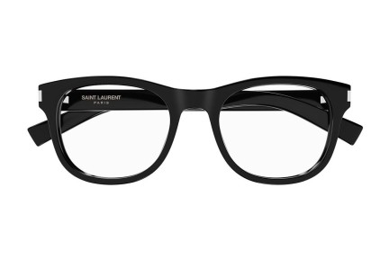 szemüvegeinket Saint Laurent SL663 004 Szogletes Fekete