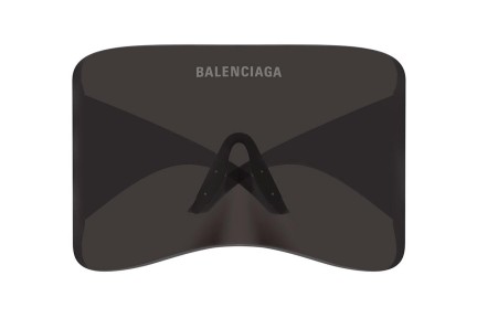 Napszemüvegek Balenciaga BB0288S 001 Single Lens | Shield Szürke