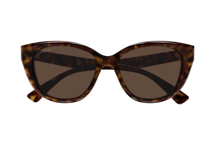 Napszemüvegek Gucci GG1588S 002 Cat Eye Havana