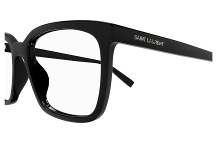 szemüvegeinket Saint Laurent SL672 001 Szogletes Fekete