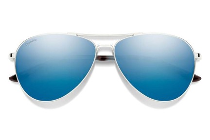 Napszemüvegek Smith LANGLEY2 010/QG Polarized Pilota Ezüst