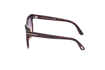 Napszemüvegek Tom Ford FT1109 52B Kerek Havana