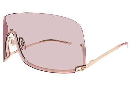 Napszemüvegek Gucci GG1560S 004 Single Lens | Shield Arany