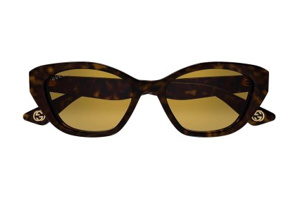 Napszemüvegek Gucci GG1638S 002 Cat Eye Havana