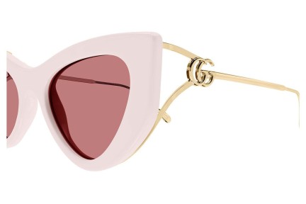 Napszemüvegek Gucci GG1565S 003 Cat Eye Rózsaszín