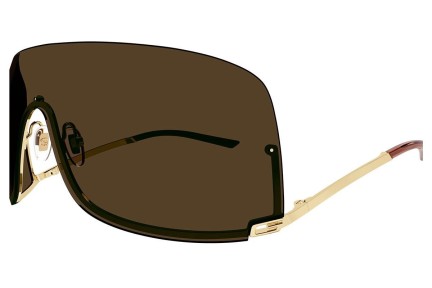 Napszemüvegek Gucci GG1560S 002 Single Lens | Shield Arany