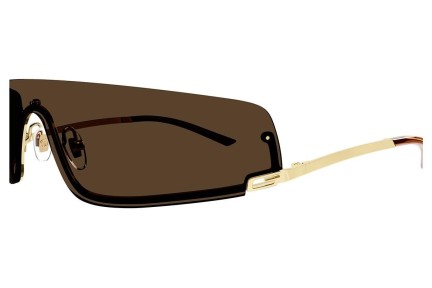 Napszemüvegek Gucci GG1561S 002 Single Lens | Shield Arany