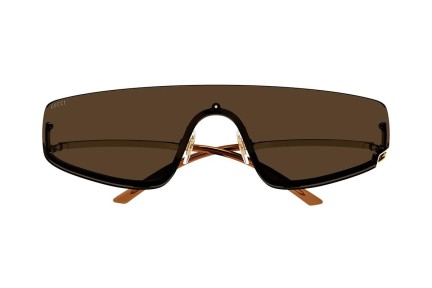 Napszemüvegek Gucci GG1561S 002 Single Lens | Shield Arany