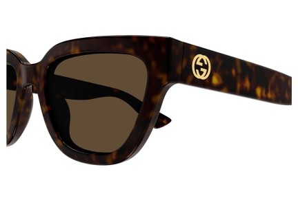 Napszemüvegek Gucci GG1578S 002 Cat Eye Havana