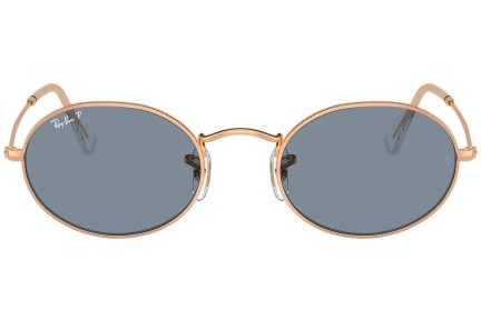 Napszemüvegek Ray-Ban Oval RB3547 9202S2 Polarized Tiny Rózsaszín