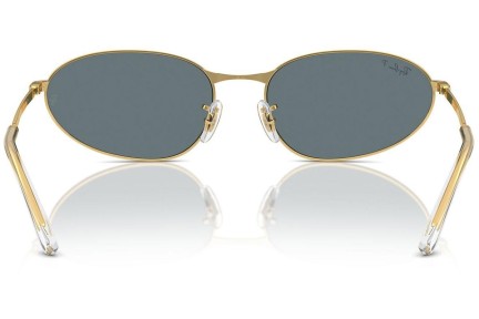 Napszemüvegek Ray-Ban RB3734 001/3R Polarized Ovális Arany