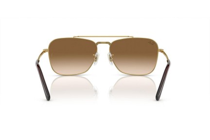 Napszemüvegek Ray-Ban New Caravan RB3636 001/51 Szogletes Arany