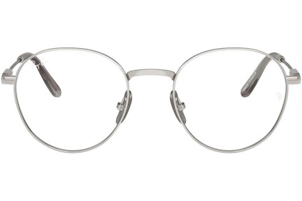 szemüvegeinket Ray-Ban David Titanium RX8782 1002 Kerek Ezüst