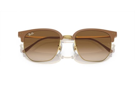 Napszemüvegek Ray-Ban New Clubmaster RB4416 672151 Browline Bézs