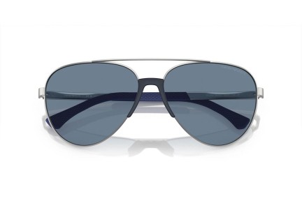 Napszemüvegek Emporio Armani EA2059 30452V Polarized Pilota Ezüst