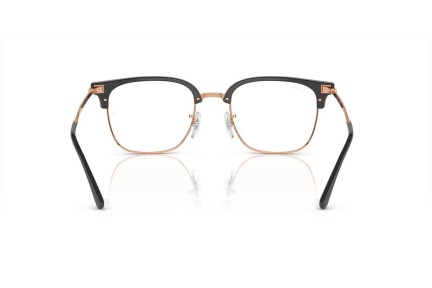 szemüvegeinket Ray-Ban New Clubmaster RX7216 8322 Browline Szürke