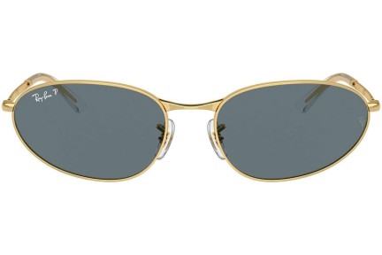 Napszemüvegek Ray-Ban RB3734 001/3R Polarized Ovális Arany