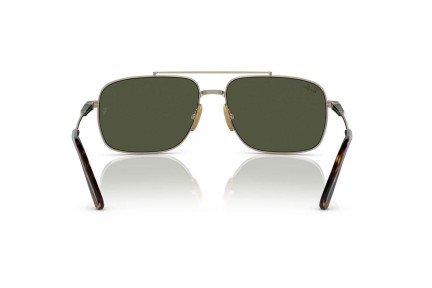 Napszemüvegek Ray-Ban Michael Titanium RB8096 926531 Pillow Barna