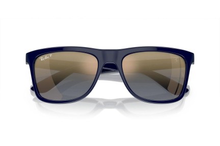 Napszemüvegek Ray-Ban RB4413M F688J0 Polarized Szogletes Kék