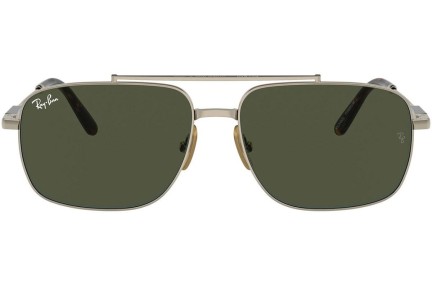 Napszemüvegek Ray-Ban Michael Titanium RB8096 926531 Pillow Barna