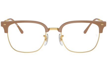 szemüvegeinket Ray-Ban New Clubmaster RX7216 8342 Browline Bézs