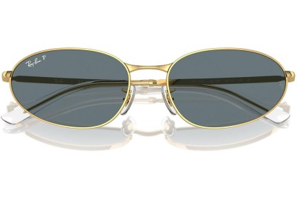 Napszemüvegek Ray-Ban RB3734 001/3R Polarized Ovális Arany