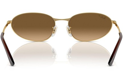 Napszemüvegek Ray-Ban RB3734 001/M2 Polarized Ovális Arany