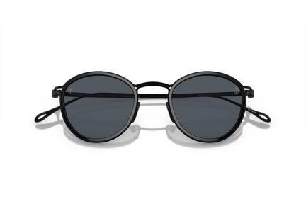 Napszemüvegek Giorgio Armani AR6148T 327787 Kerek Fekete