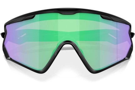 Napszemüvegek Oakley Wind Jacket 2.0 OO9418 941828 Single Lens | Shield Fekete