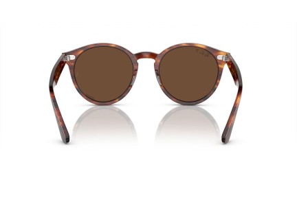 Napszemüvegek Ray-Ban Larry RB7680S 954/AN Polarized Kerek Havana