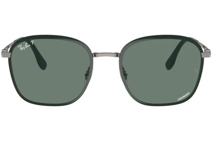 Napszemüvegek Ray-Ban RB3720 9264O9 Polarized Szogletes Zöld