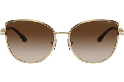 Napszemüvegek Michael Kors Catalonia MK1144B 101413 Cat Eye Arany