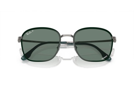 Napszemüvegek Ray-Ban RB3720 9264O9 Polarized Szogletes Zöld