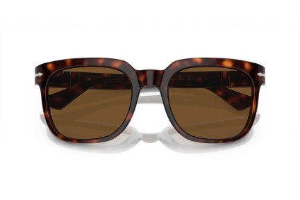 Napszemüvegek Persol PO3323S 24/57 Polarized Szogletes Havana