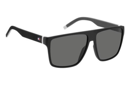 Napszemüvegek Tommy Hilfiger TH1717/S 08A/M9 Polarized Flat Top Fekete