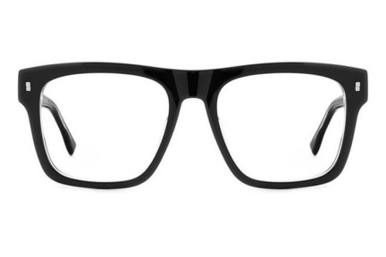 szemüvegeinket Dsquared2 ICON0018 7C5 Flat Top Fekete