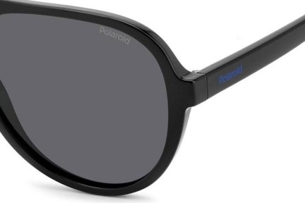 Napszemüvegek Polaroid Junior PLD8046/S/T 807/M9 Polarized Pilota Fekete