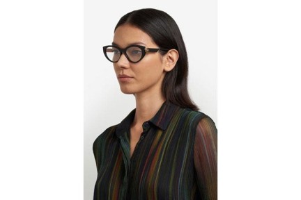 szemüvegeinket Etro ETRO0041 807 Cat Eye Fekete