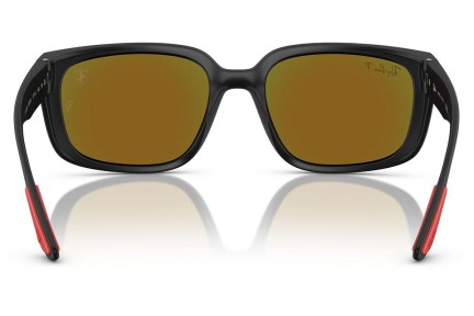 Napszemüvegek Ray-Ban RB4443M F602A1 Polarized Szogletes Fekete