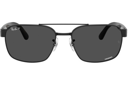 Napszemüvegek Ray-Ban RB3751CH 002/K8 Polarized Szogletes Fekete