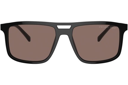 Napszemüvegek Prada PRA22S 16K30H Polarized Szogletes Fekete