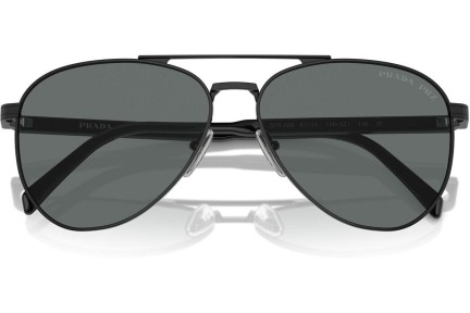 Napszemüvegek Prada PRA58S 1AB5Z1 Polarized Pilota Fekete