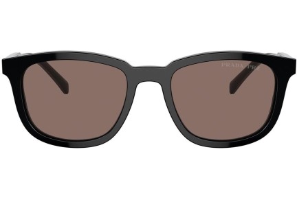 Napszemüvegek Prada PRA21SF 16K30H Polarized Szogletes Fekete