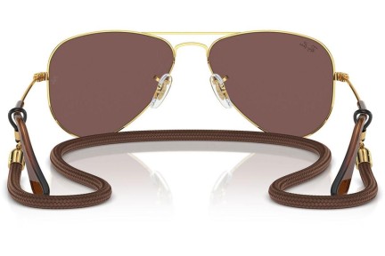 Napszemüvegek Ray-Ban Junior Aviator Junior RJ9506S 223/6G Pilota Arany