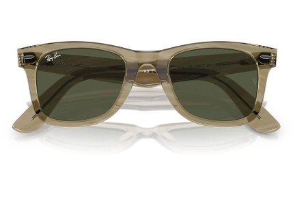 Napszemüvegek Ray-Ban Wayfarer RB2140F 138731 Szogletes Szürke