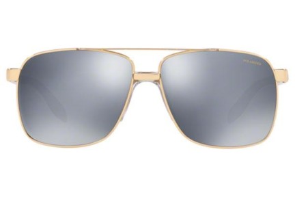 Napszemüvegek Versace VE2174 1002Z3 Polarized Szogletes Arany