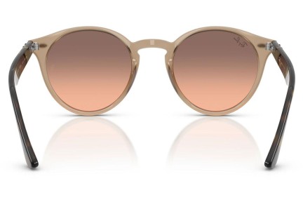 Napszemüvegek Ray-Ban RB2180F 678846 Kerek Barna